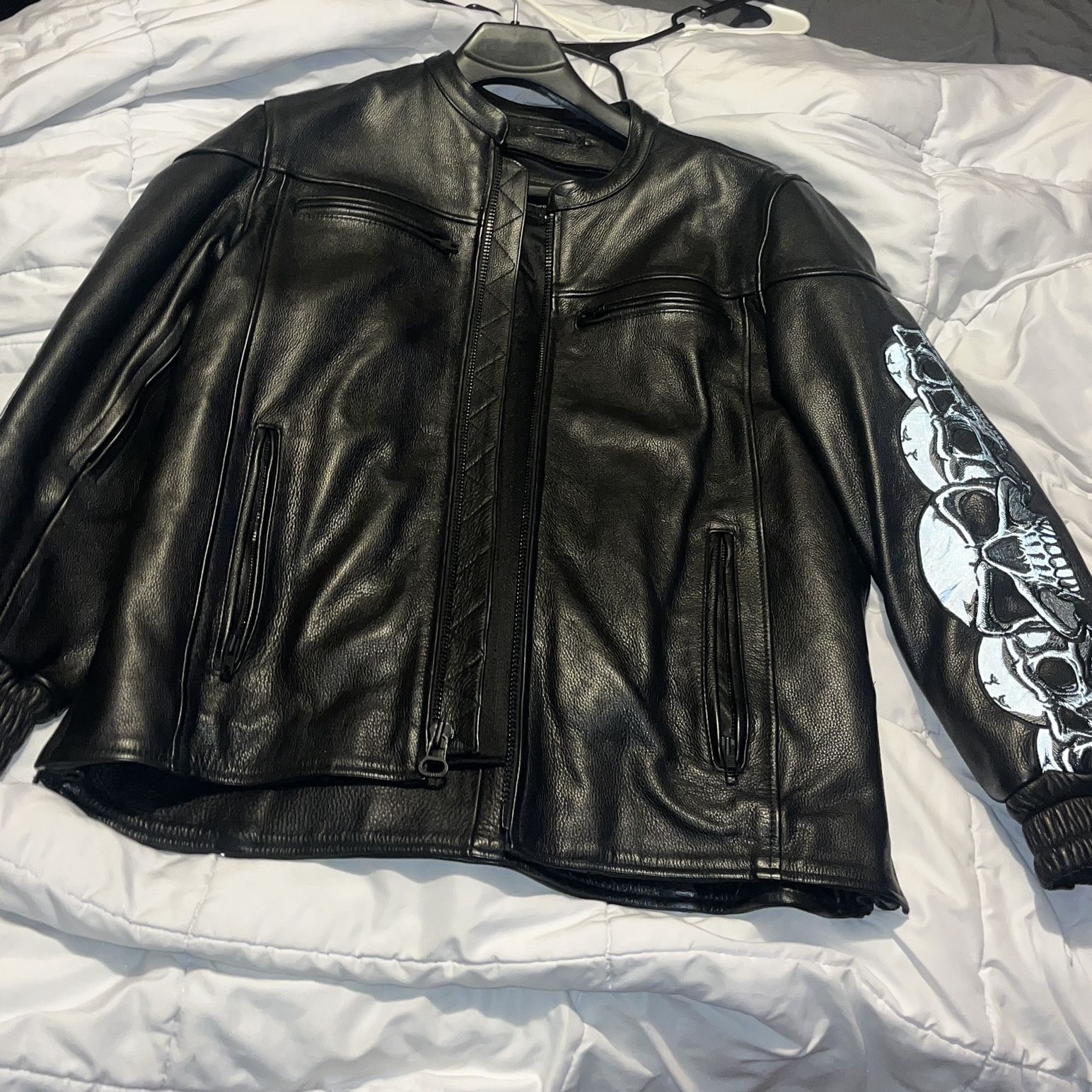 Wilson Leather Motorcycle Jacket 