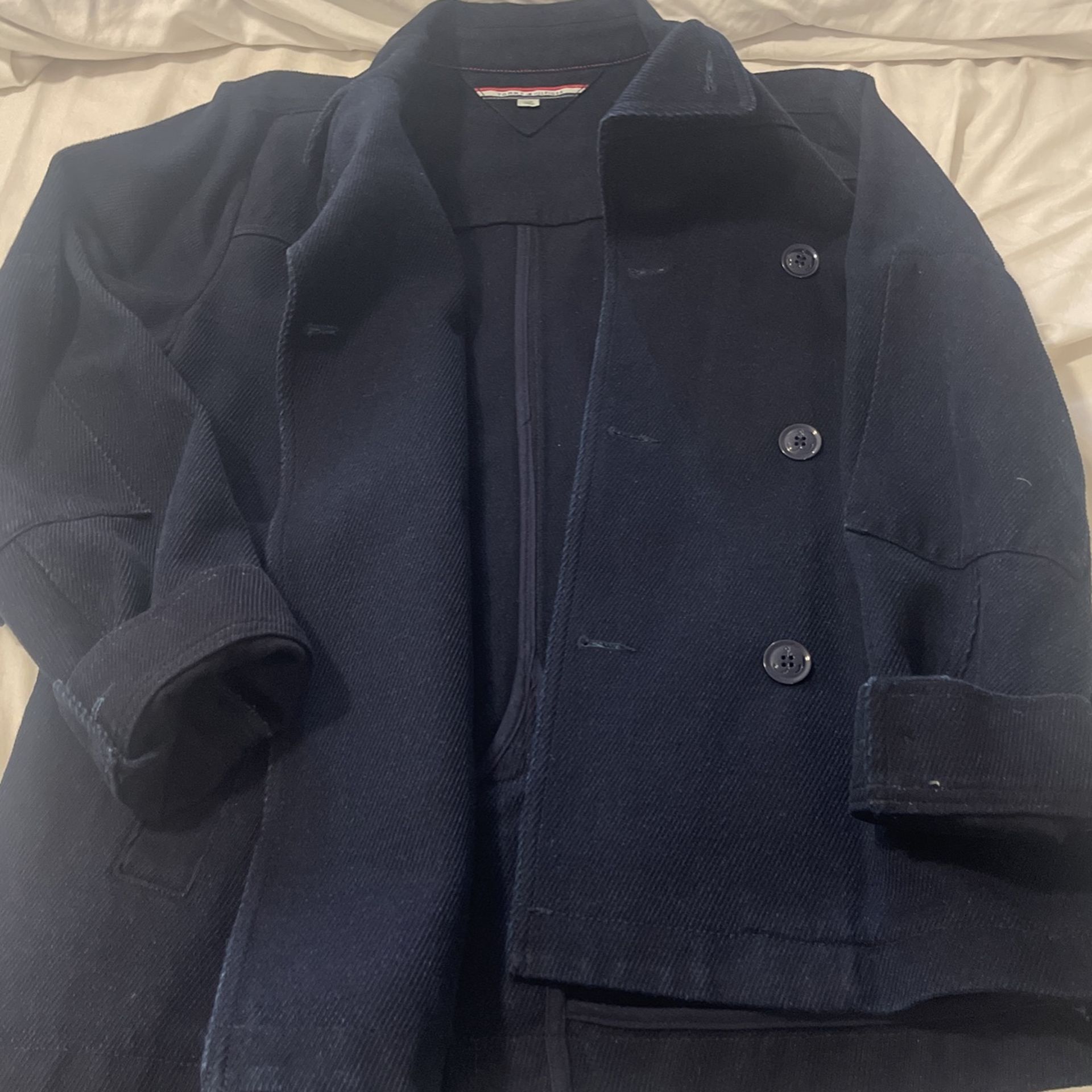 Tommy Hilfiger Men’s Peacoat Styled Jacket.