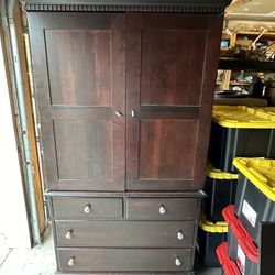 FREE Solid Wood Armoire/Cabinet