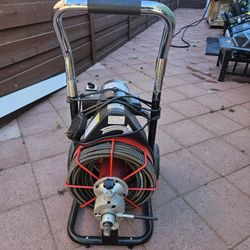 Self Feed Snake Pipe Cleaner