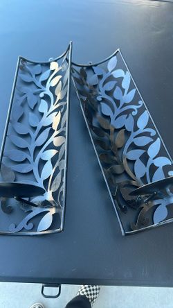 Home Decor Wall Candle Holders (2)