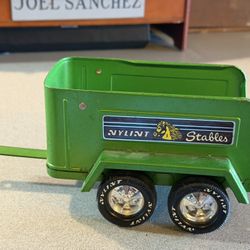 Nylint Stables Horse Trailer 1973