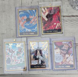 One Piece Gold Don Cards