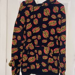 Black Santa Cruz Hoodie