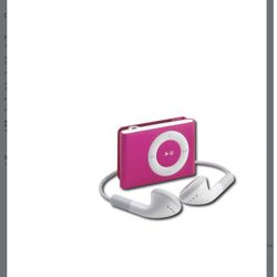 Two Vintage Hardly Used Apple iPod and Mp3 Players With Headphones 