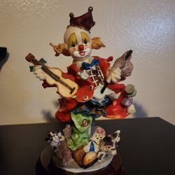 Vintage Porcelain Clown