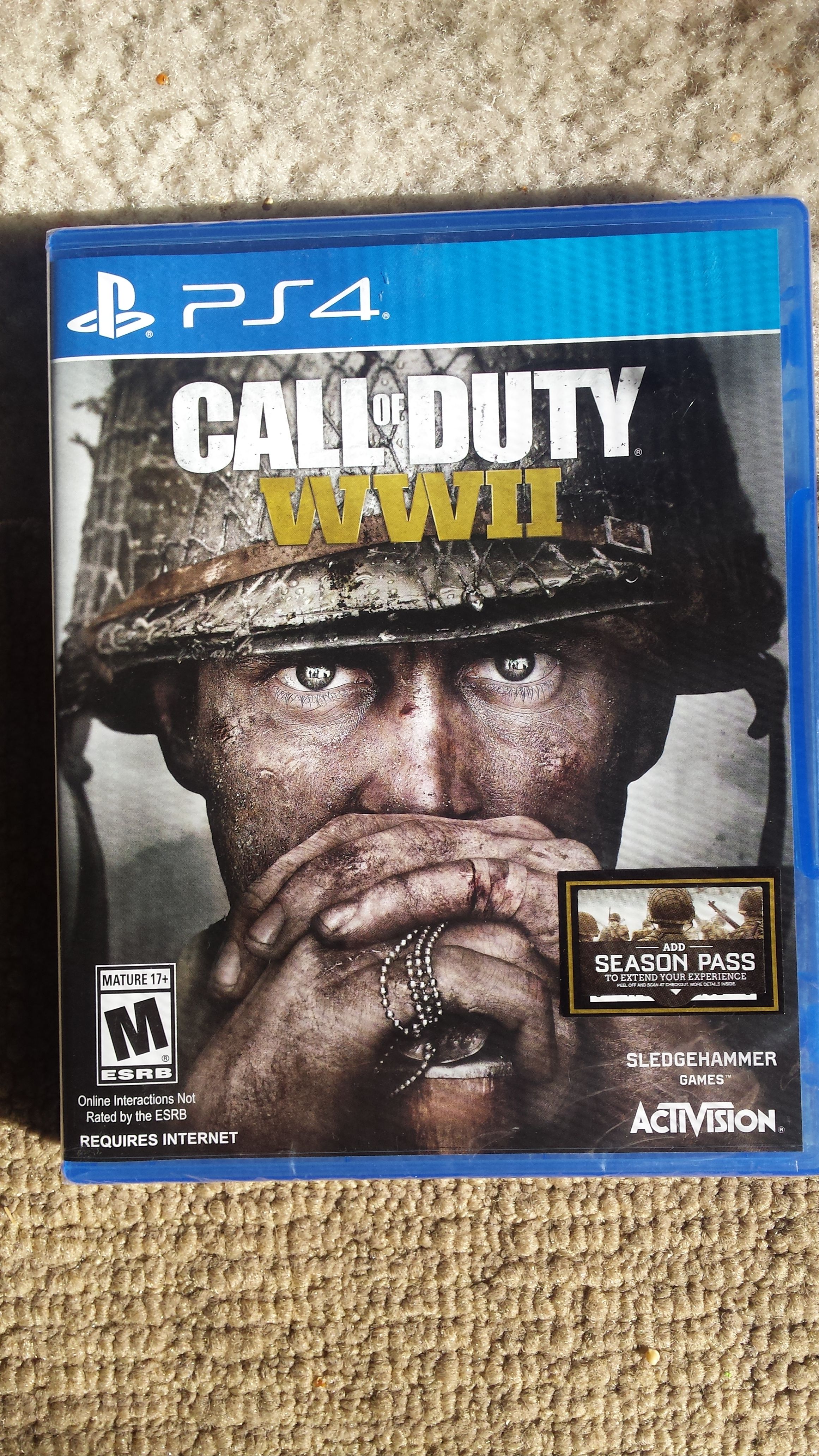 Brand new PS4 CALL OF DUTY WWII