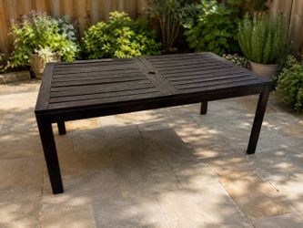 Outdoor Conversation Patio Table Acacia Low Coffee Table