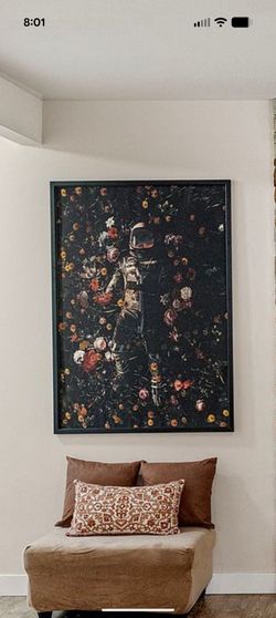 Floral Astronaut Print
