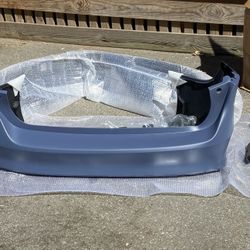 2012 Ford Focus Hatch Rear Bumper New Primed