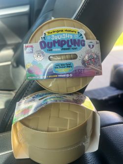 Rms glitter confetti dumpling squishy