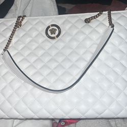 Authenticated Versace Quilted Medusa Tote