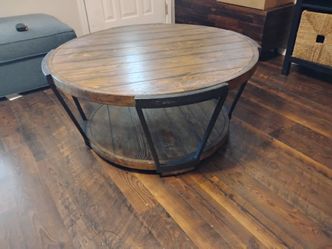 40" round coffee table