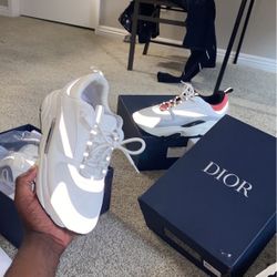 Mens Christian Dior Shoes 45 12 White