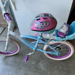 Girls Frozen Bicycle 