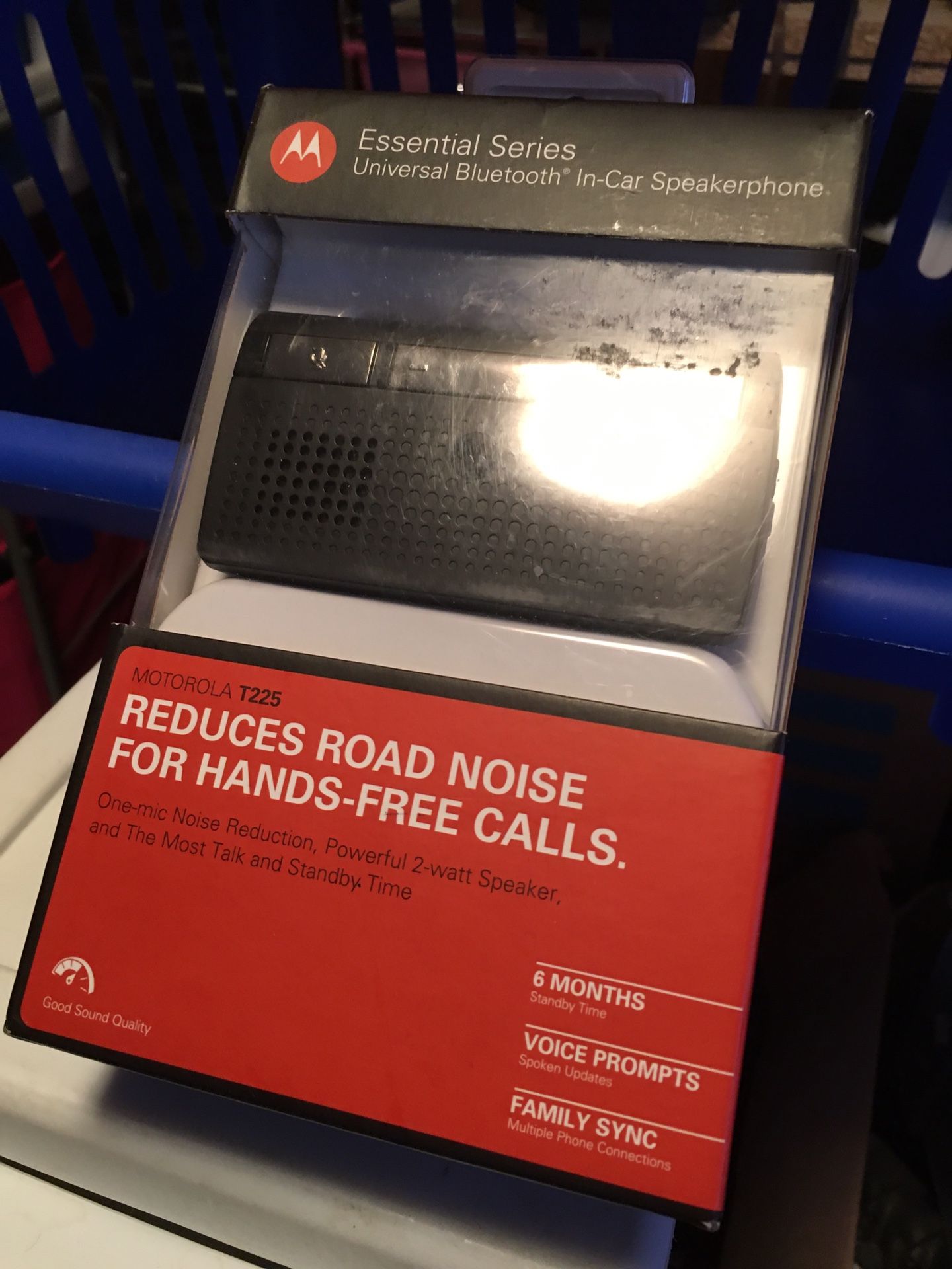 motorolla  bluetooth car speaker