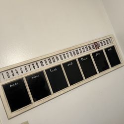 Chalkboard Weekly Planner