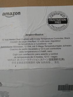 Car seat cushion/warmer brand new