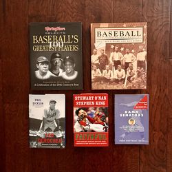Baseball books