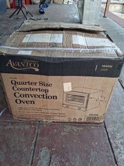 AVANTCO Quarter-Size Countertop Convection Oven