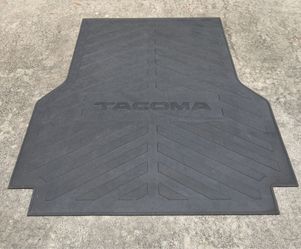 Truck bed mat-Toyota Tacoma 2022 Genuine OEM bed mat short bed