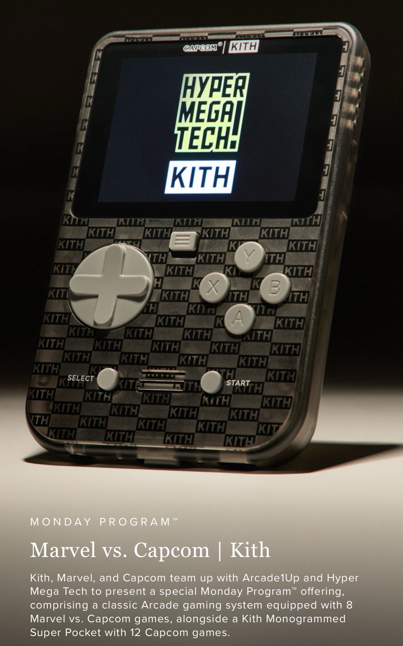 Kith x Capcom Hyper Mega Tech Super Pocket Handheld