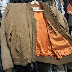 Vintage Chevignon Leather Jacket 