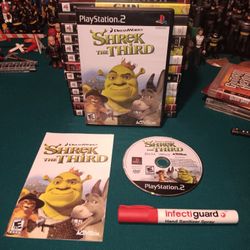Playstation 2 Game "Shrek The Third" ( 2007 )