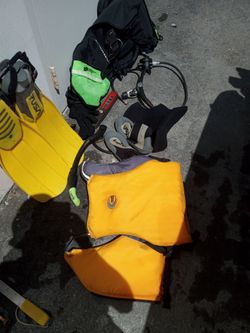 Sherwood suba diving kit