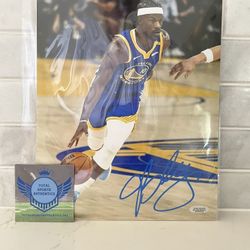 Jimmy Butler Signed Autographed Golden State Warriors 8x10 Photo With COA 