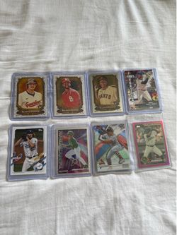 Lot of 9 Baseball Cards - MLB, MiLB