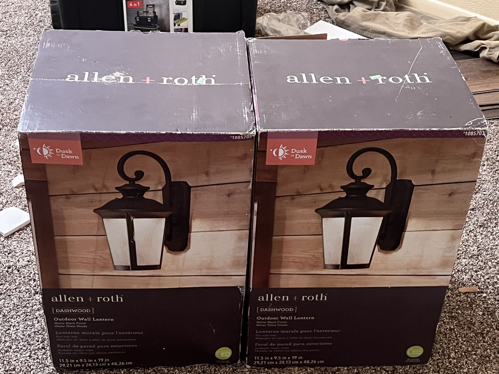Led Coach Lights Set Of Two