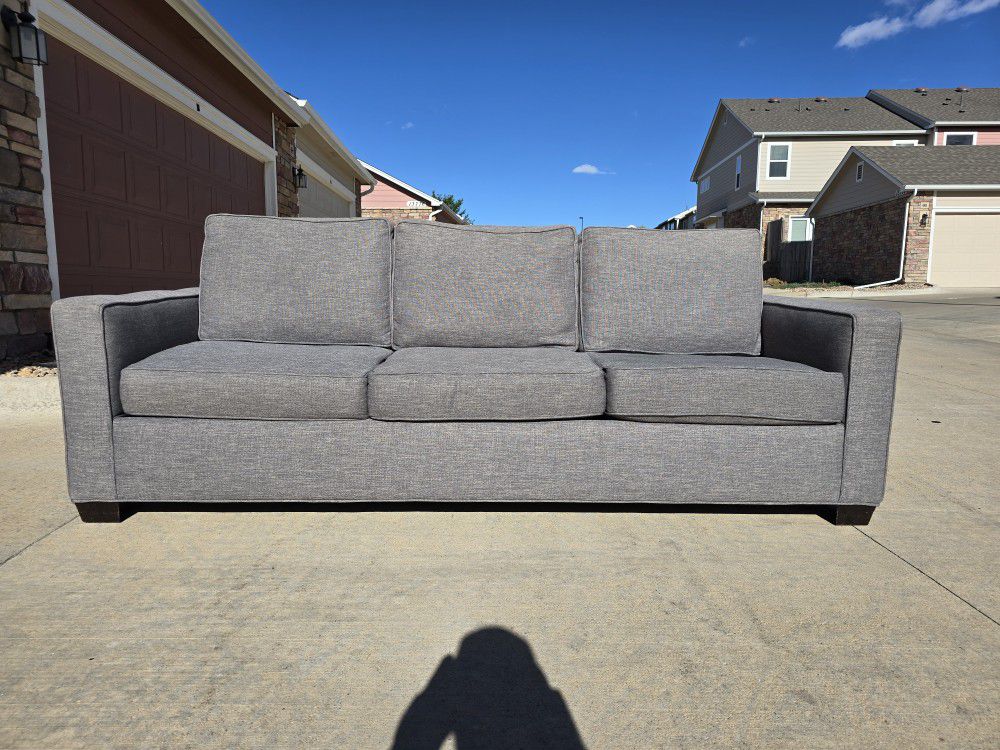 Gray Modern Sofa- Delivery Available