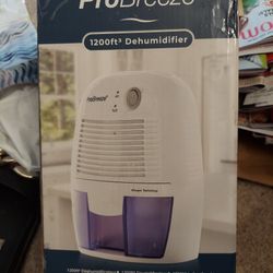 NIB ProBreeze 1200ft Dehumidifier 