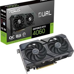 ASUS Dual GeForce RTX 4060 OC Edition 8GB GDDR6 | Ultimate 1080p Gaming GPU 