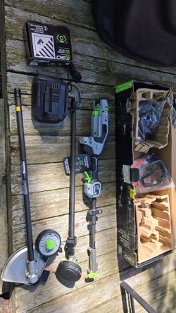 EGO power head kit w/ string trimmer and edger  attachments