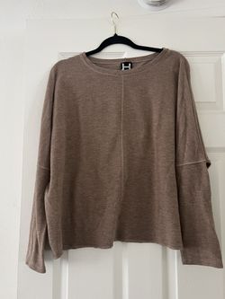 Brown Long Sleeve Top