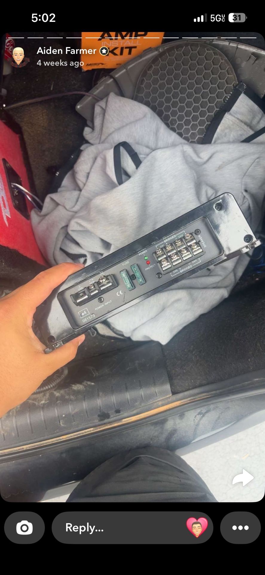4 Channel Amp