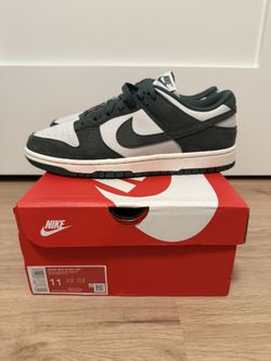 Nike Dunk Low Next Nature”Vintage Green”Women’s Size 11/Mens Size 9.5 HJ7673-002