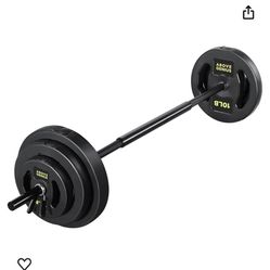 Abovegenius Barbell Weight Set for Lifting