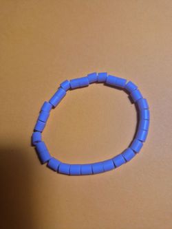Purple homemade bracelet