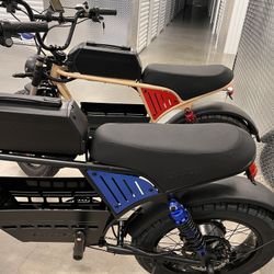 ✅ NEW-1500/2000W Watt Electric Ebike🚀40mph Top Speed, Fat Tire 20x4.0, Center Basket, 18ah Battery Incl (Blue Or Sand)