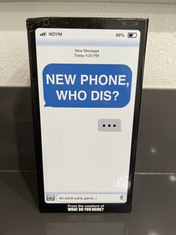 What Do You Meme? New Phone, Who Dis? Adult Party Game