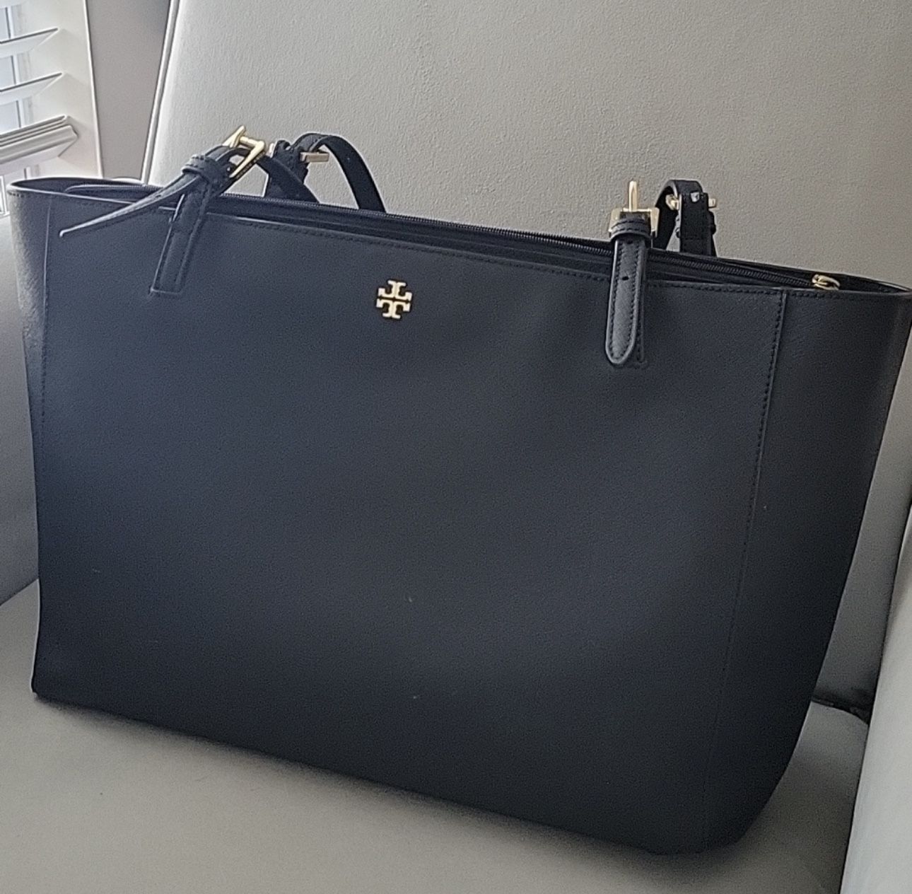 Tory Burch Navy Blue Tote