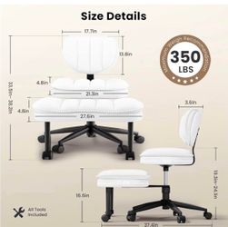 Cross Legged Office Chair