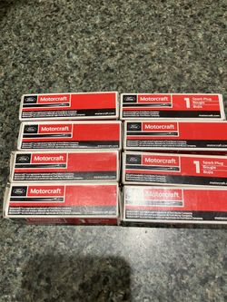 New Motorcaft spark plug for a GT 40 heads