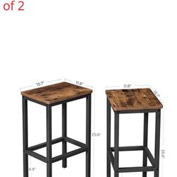 2 Brand New Bar Stools Great 4 Xmas🎁