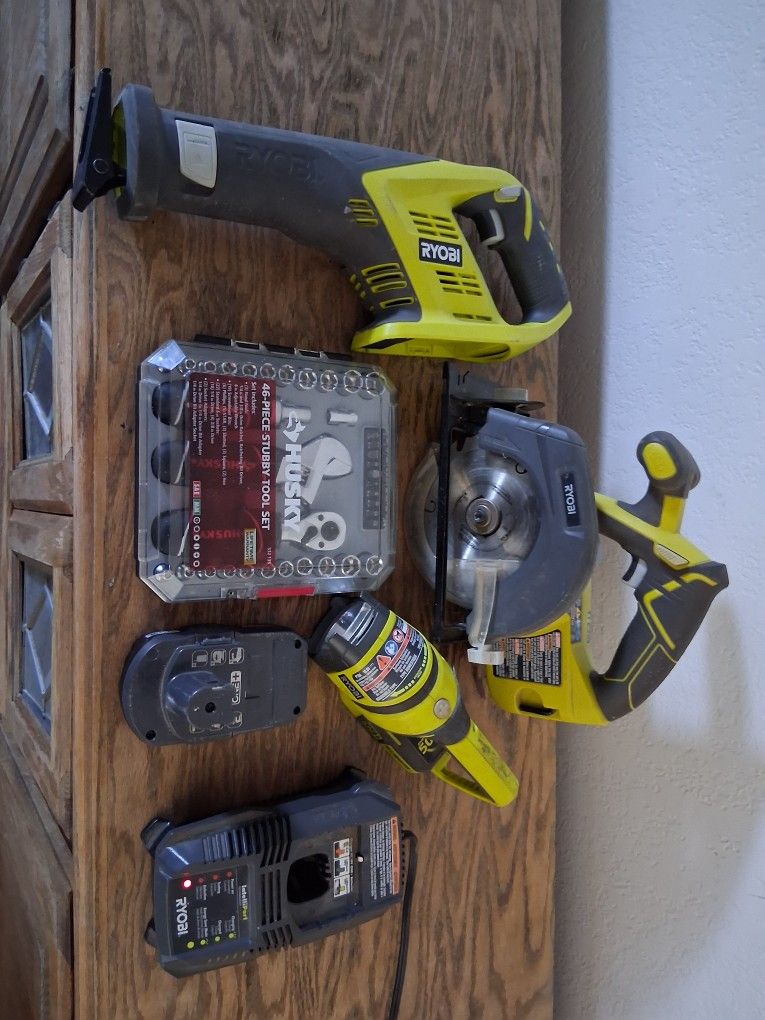 Ryobi 3 Pcs 20 Volt Set