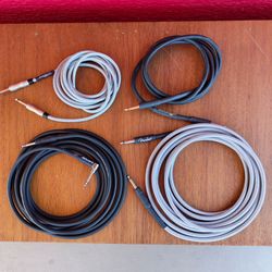 Guitar Cables, Looper, Leather Strap