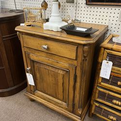 Drexel Side End Wood Table